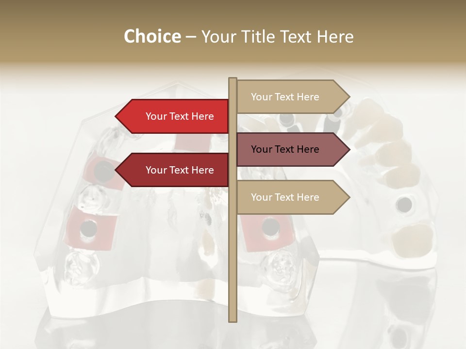 Denture Incisor Implant PowerPoint Template
