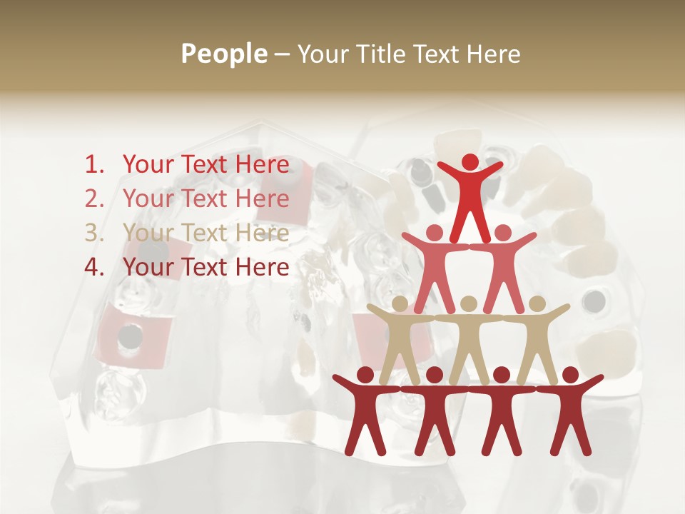 Denture Incisor Implant PowerPoint Template