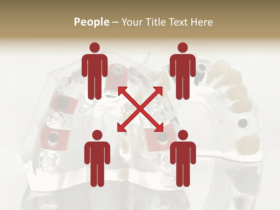 Denture Incisor Implant PowerPoint Template