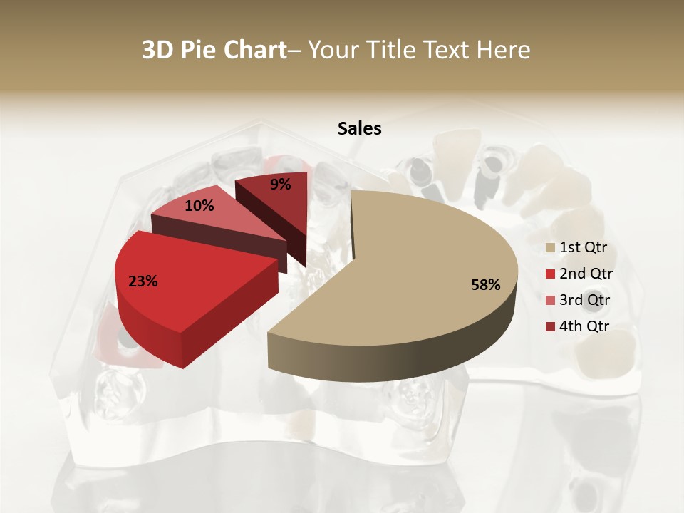 Denture Incisor Implant PowerPoint Template