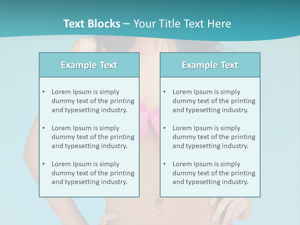 Shape Attractive Relaxed PowerPoint Template