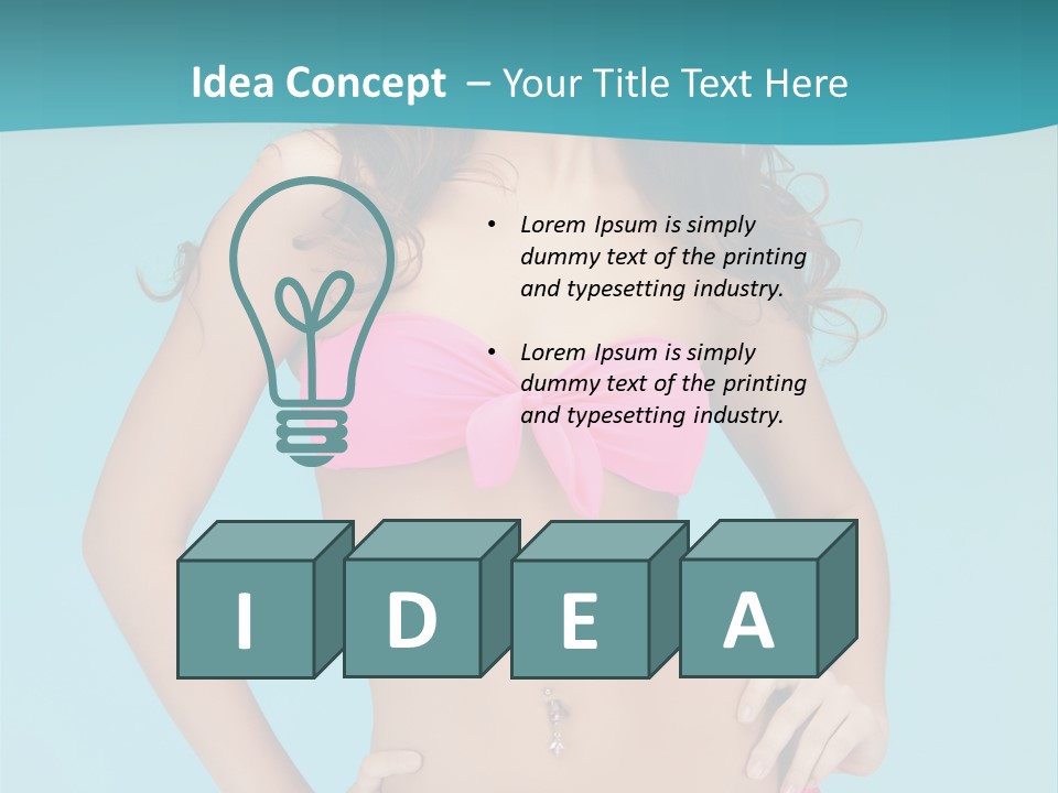 Shape Attractive Relaxed PowerPoint Template