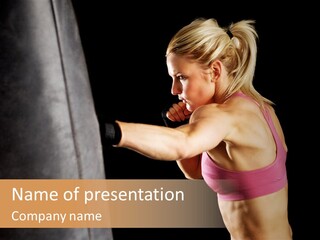 Focus Strength Exercise PowerPoint Template