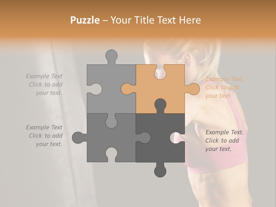 Focus Strength Exercise PowerPoint Template