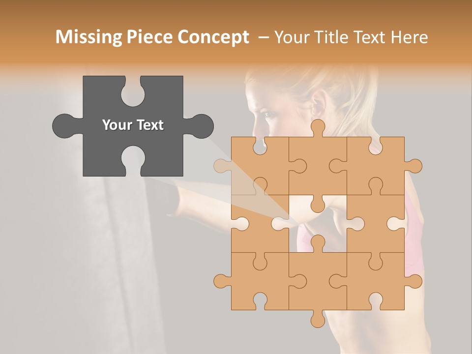 Focus Strength Exercise PowerPoint Template