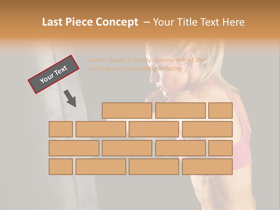 Focus Strength Exercise PowerPoint Template