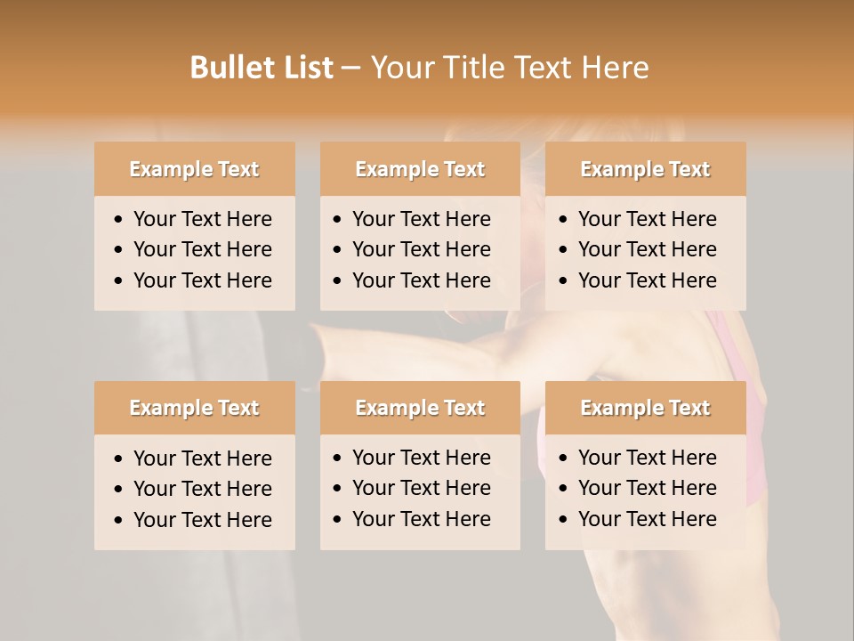 Focus Strength Exercise PowerPoint Template