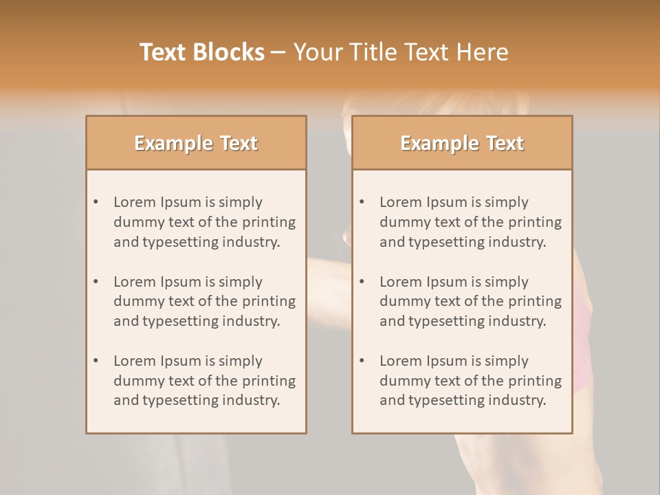 Focus Strength Exercise PowerPoint Template