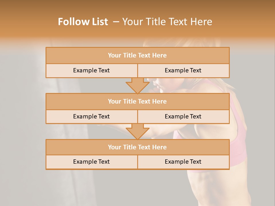 Focus Strength Exercise PowerPoint Template
