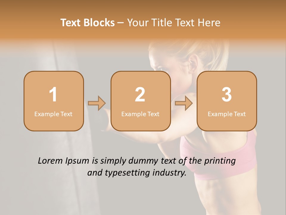 Focus Strength Exercise PowerPoint Template