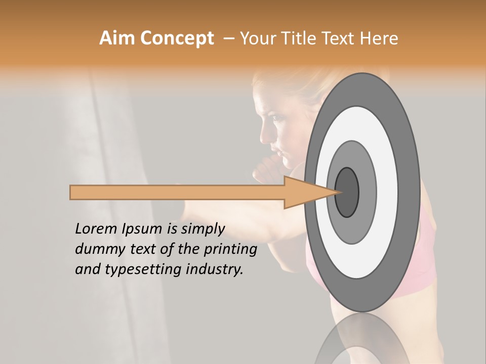 Focus Strength Exercise PowerPoint Template