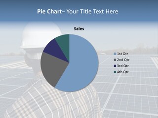 Photovoltaic Power Building PowerPoint Template