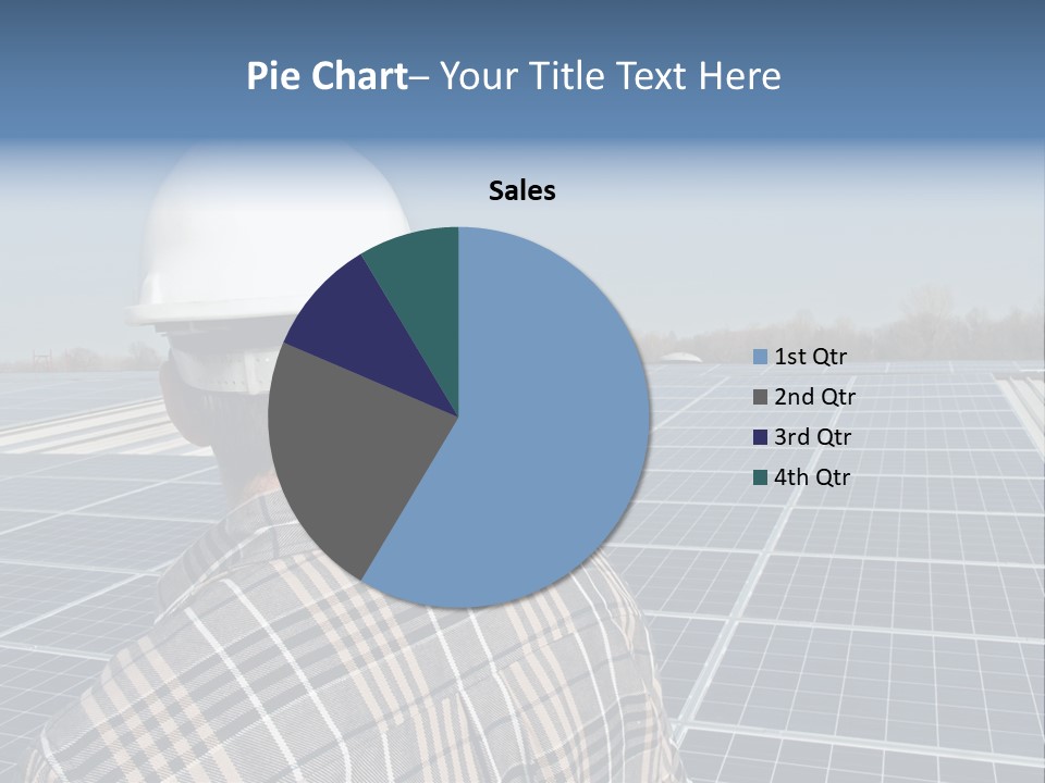 Photovoltaic Power Building PowerPoint Template