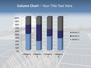 Photovoltaic Power Building PowerPoint Template