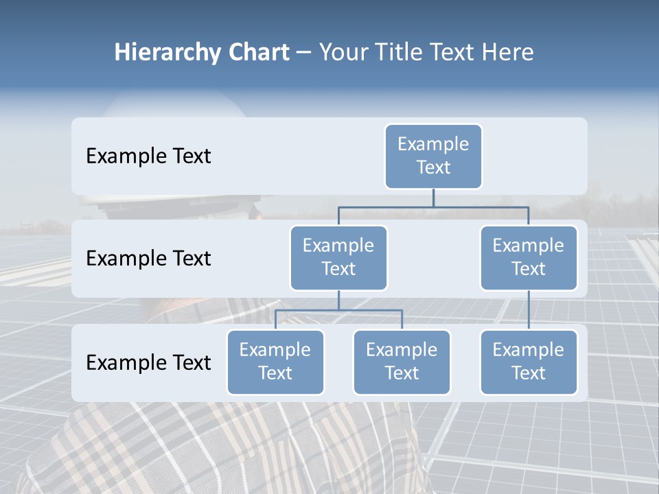 Photovoltaic Power Building PowerPoint Template