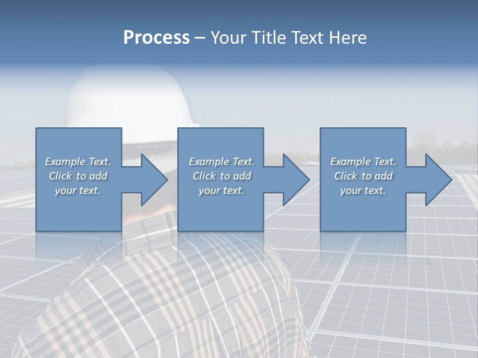 Photovoltaic Power Building PowerPoint Template