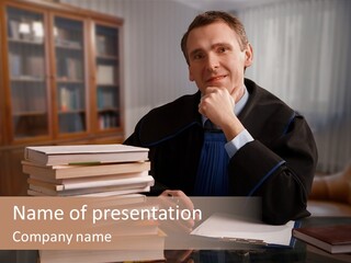 Council Business Classic PowerPoint Template