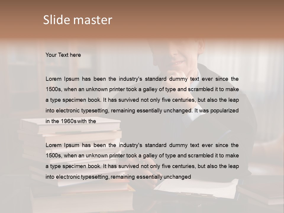 Council Business Classic PowerPoint Template