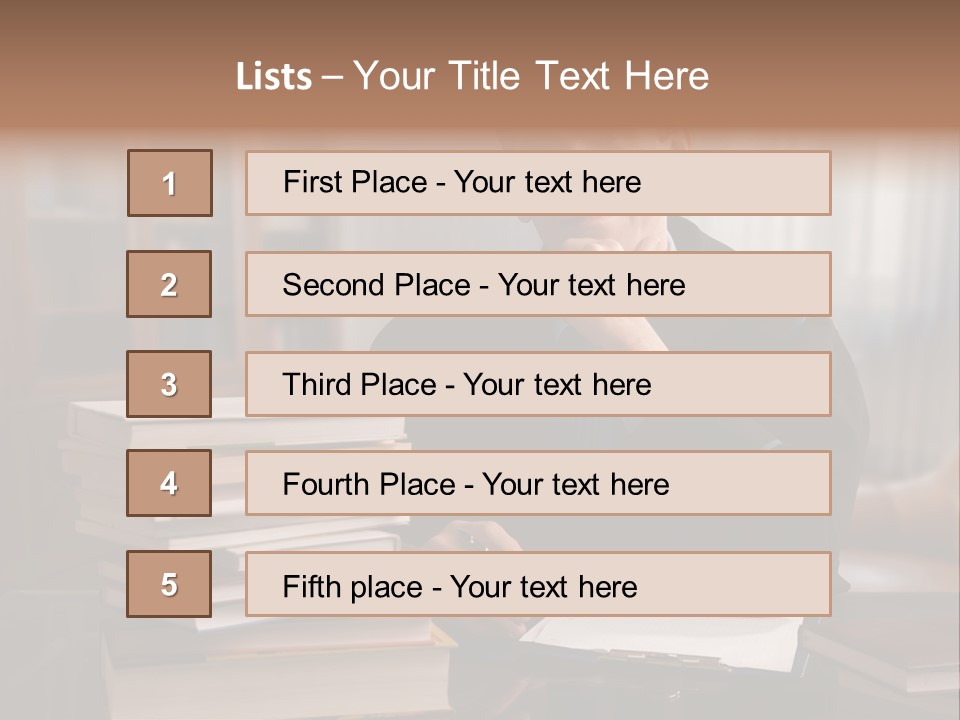 Council Business Classic PowerPoint Template