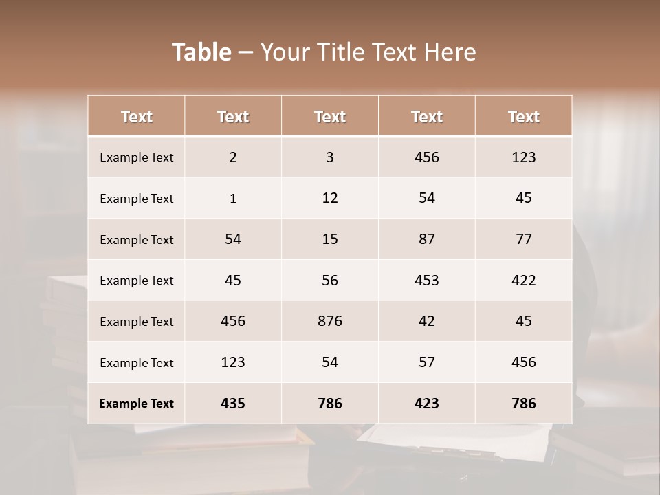 Council Business Classic PowerPoint Template