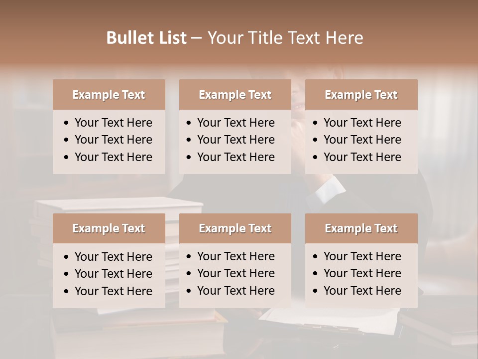 Council Business Classic PowerPoint Template