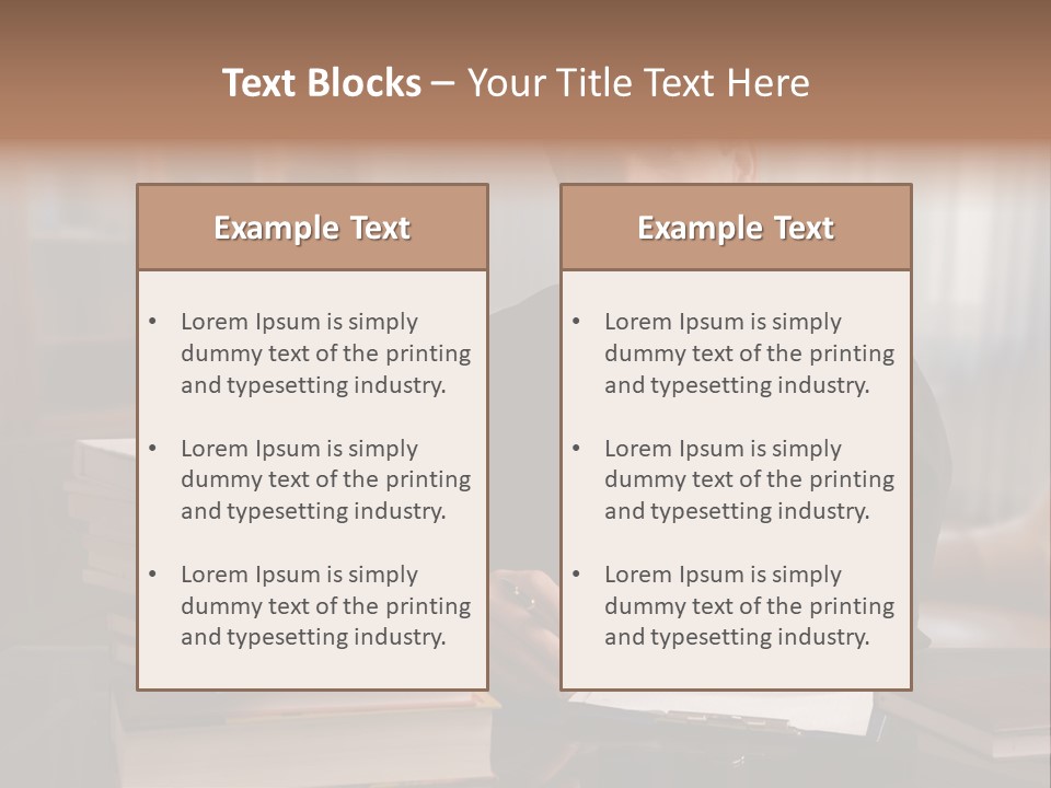 Council Business Classic PowerPoint Template