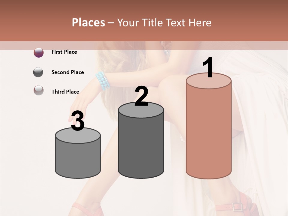 Romantic Shoe Pretty PowerPoint Template