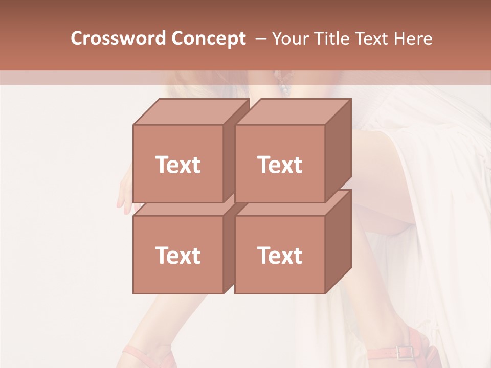 Romantic Shoe Pretty PowerPoint Template