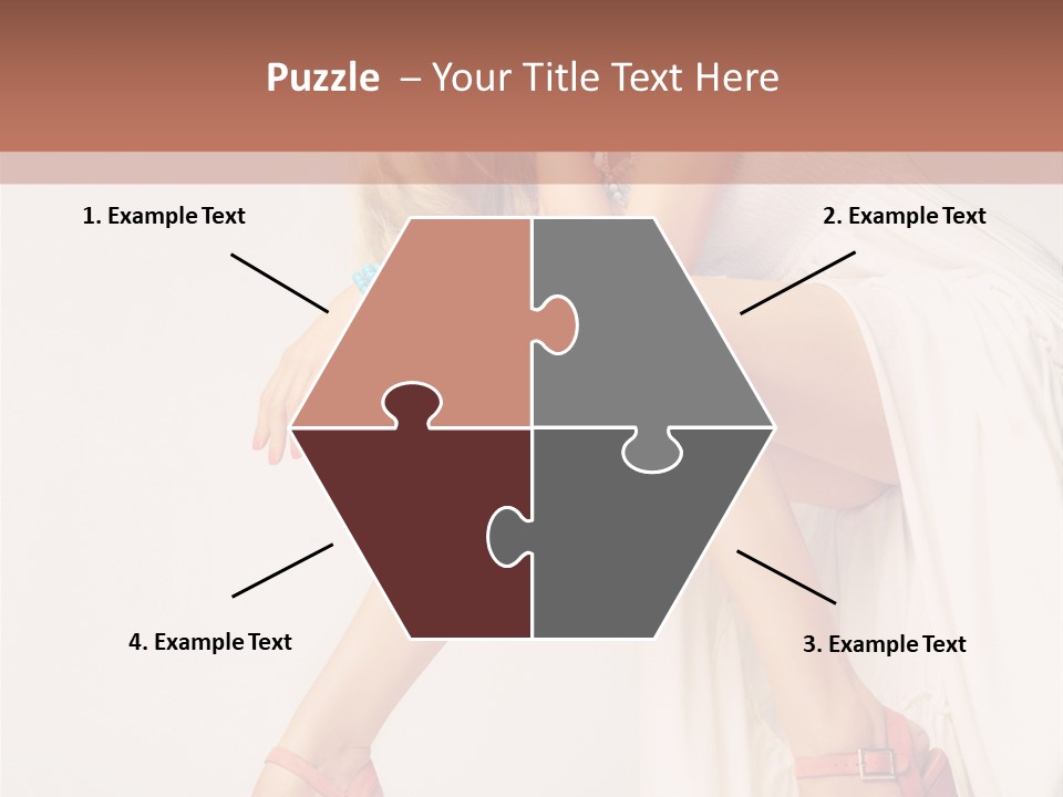 Romantic Shoe Pretty PowerPoint Template