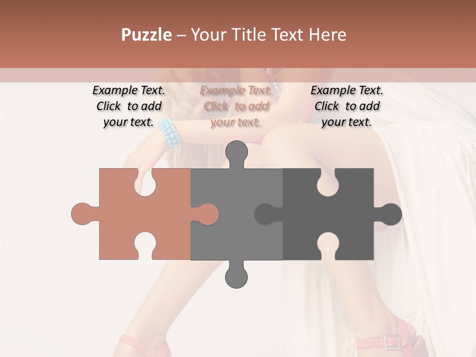 Romantic Shoe Pretty PowerPoint Template