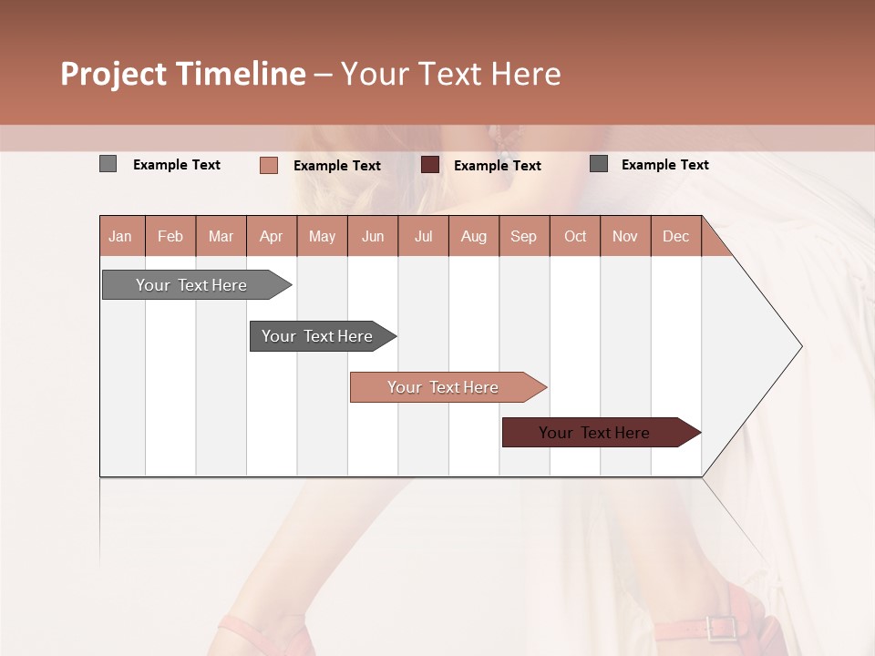 Romantic Shoe Pretty PowerPoint Template