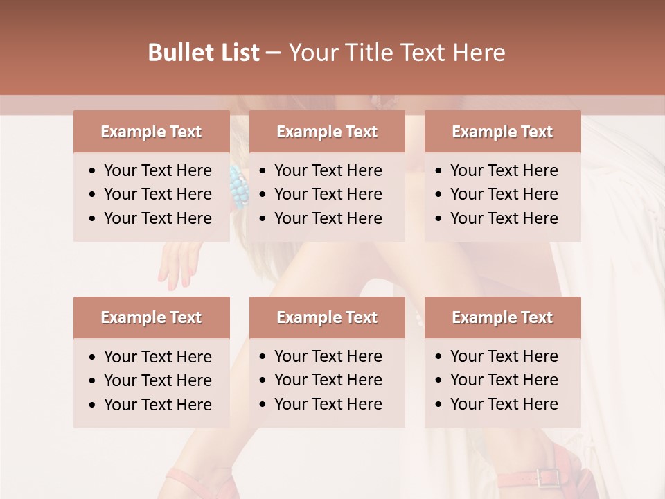 Romantic Shoe Pretty PowerPoint Template