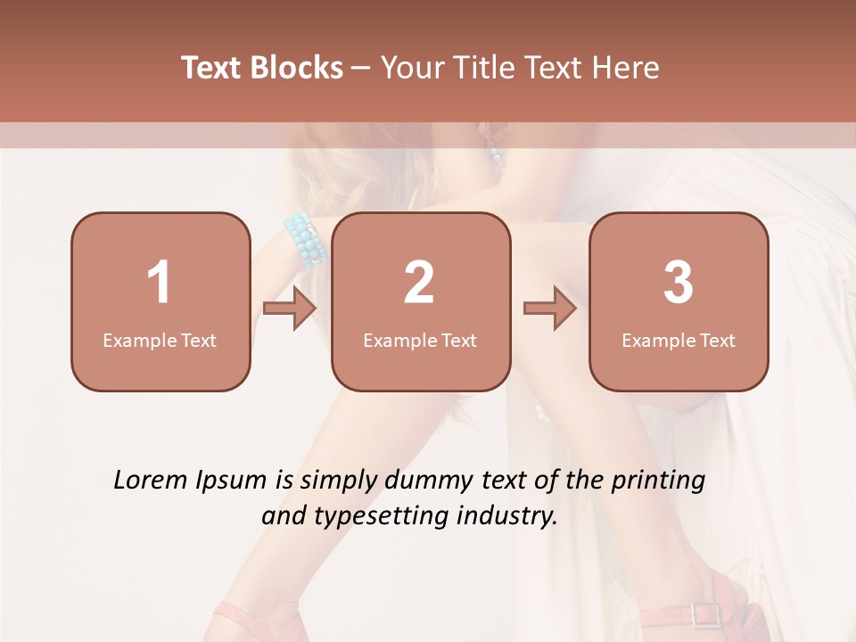 Romantic Shoe Pretty PowerPoint Template