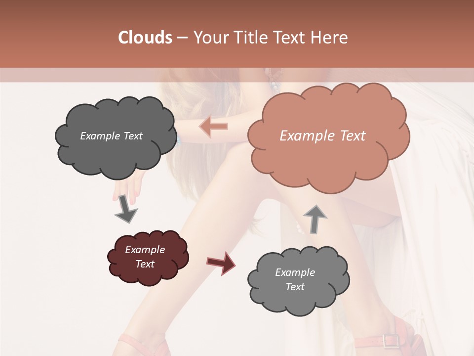 Romantic Shoe Pretty PowerPoint Template