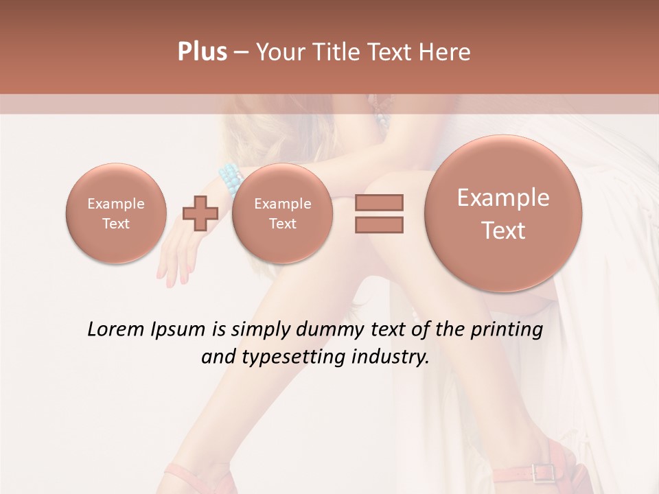 Romantic Shoe Pretty PowerPoint Template