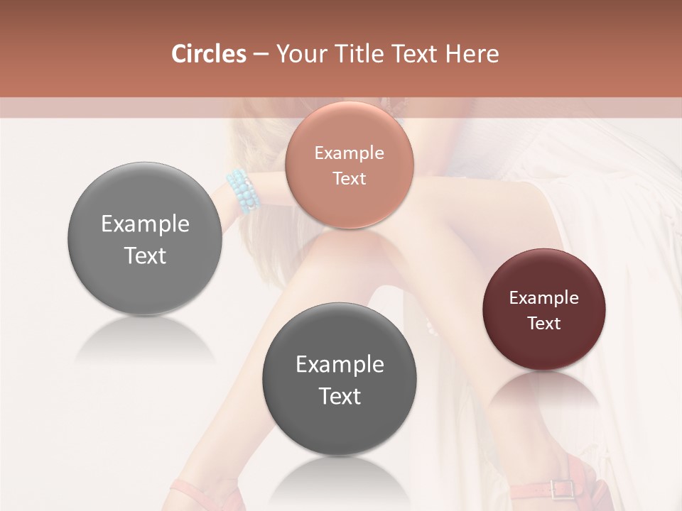 Romantic Shoe Pretty PowerPoint Template