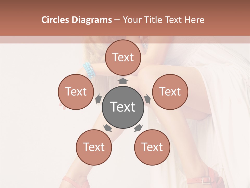 Romantic Shoe Pretty PowerPoint Template