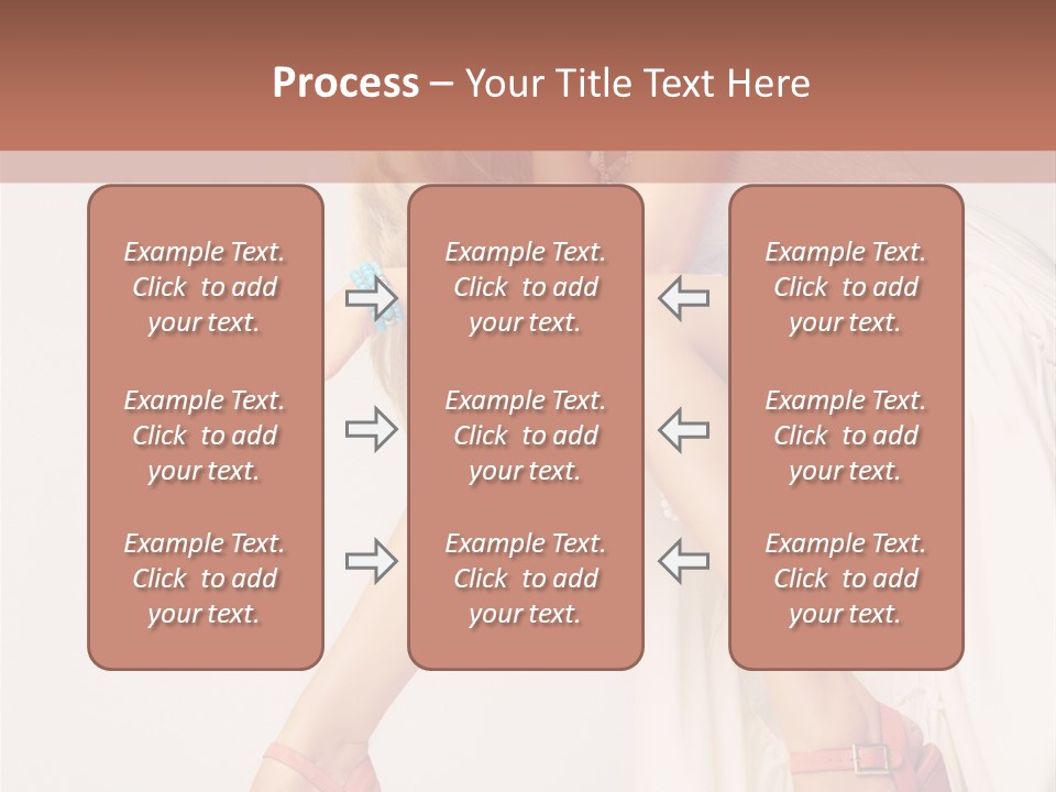 Romantic Shoe Pretty PowerPoint Template