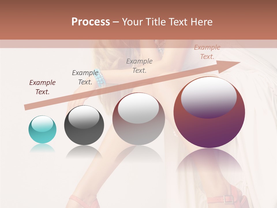 Romantic Shoe Pretty PowerPoint Template