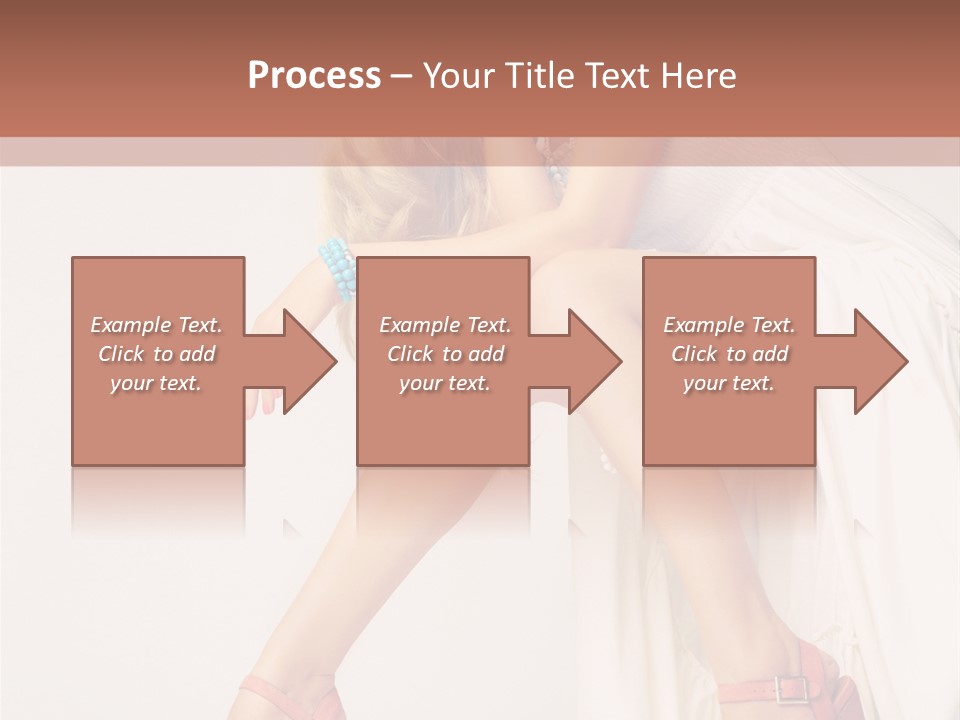 Romantic Shoe Pretty PowerPoint Template