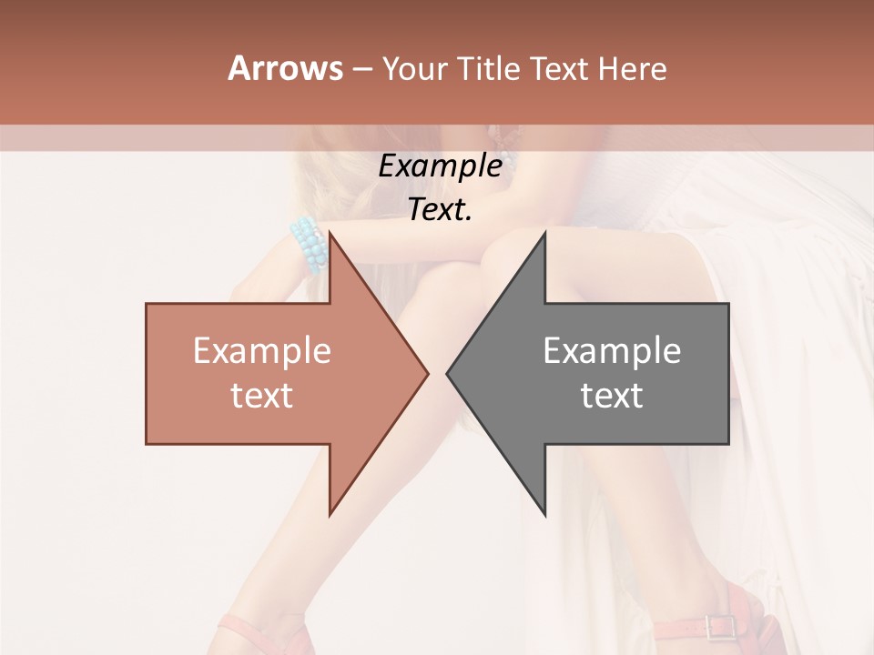 Romantic Shoe Pretty PowerPoint Template