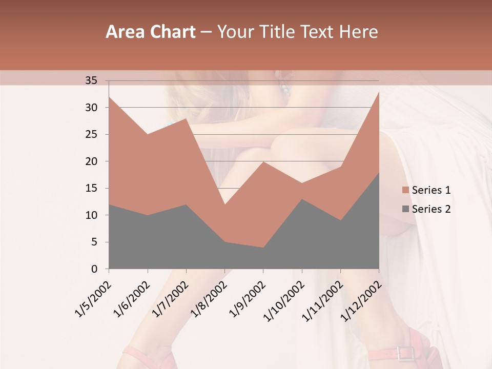 Romantic Shoe Pretty PowerPoint Template