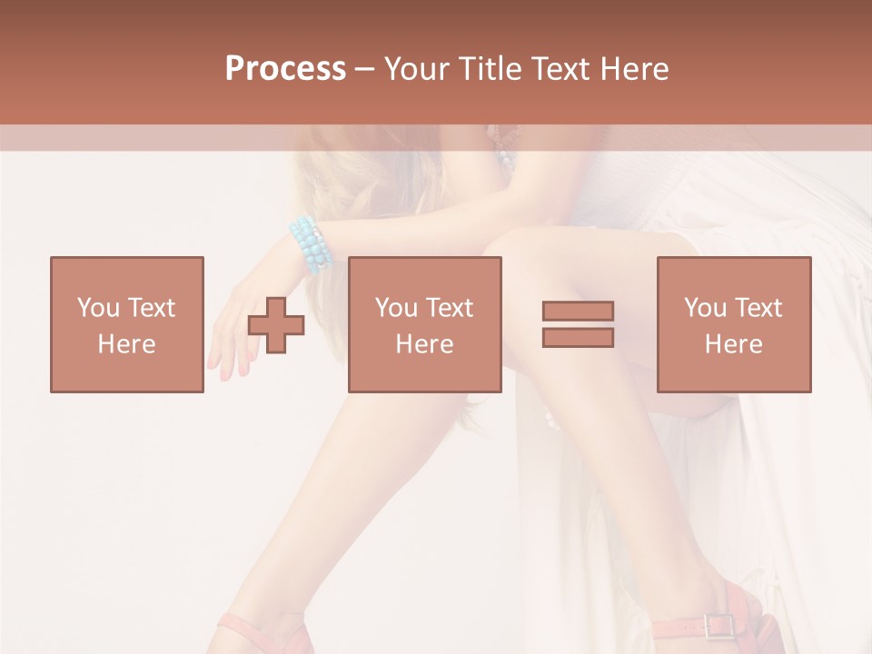 Romantic Shoe Pretty PowerPoint Template