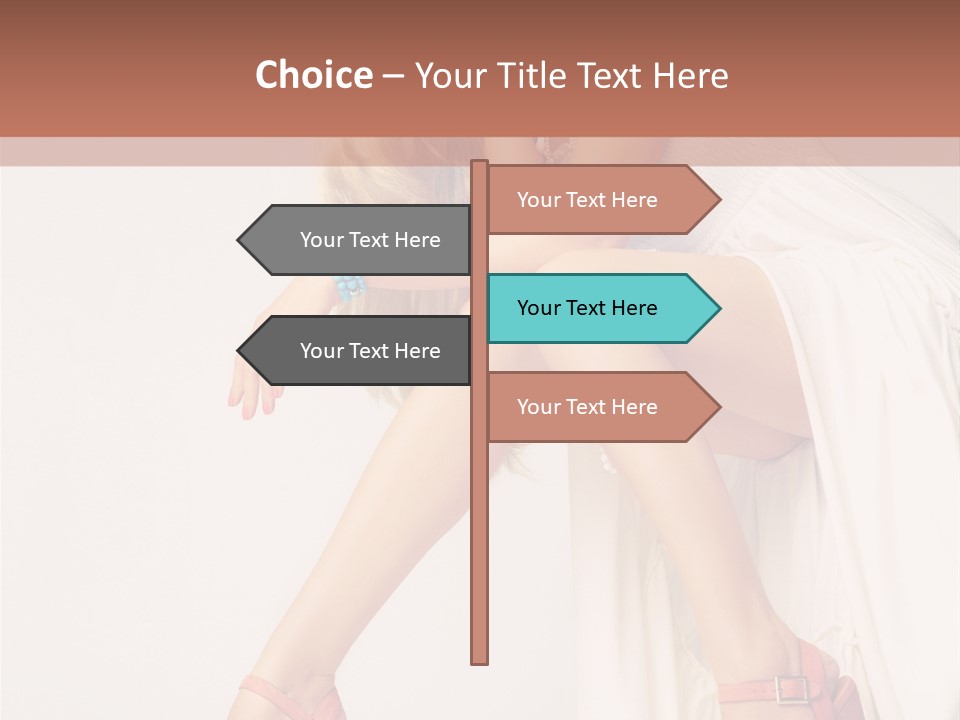 Romantic Shoe Pretty PowerPoint Template