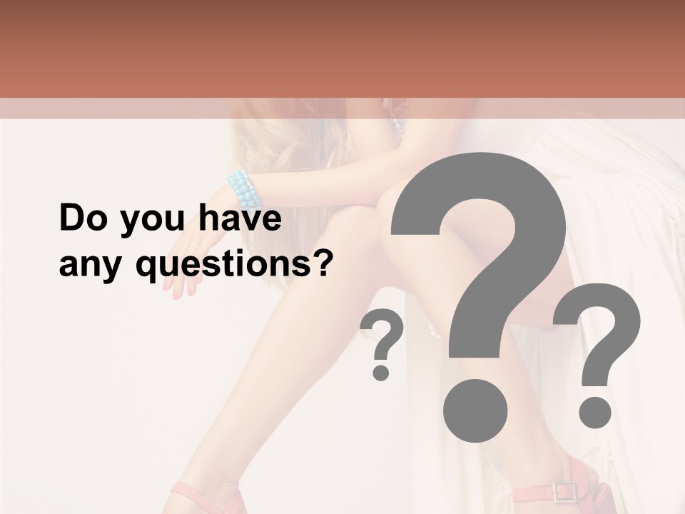 Romantic Shoe Pretty PowerPoint Template