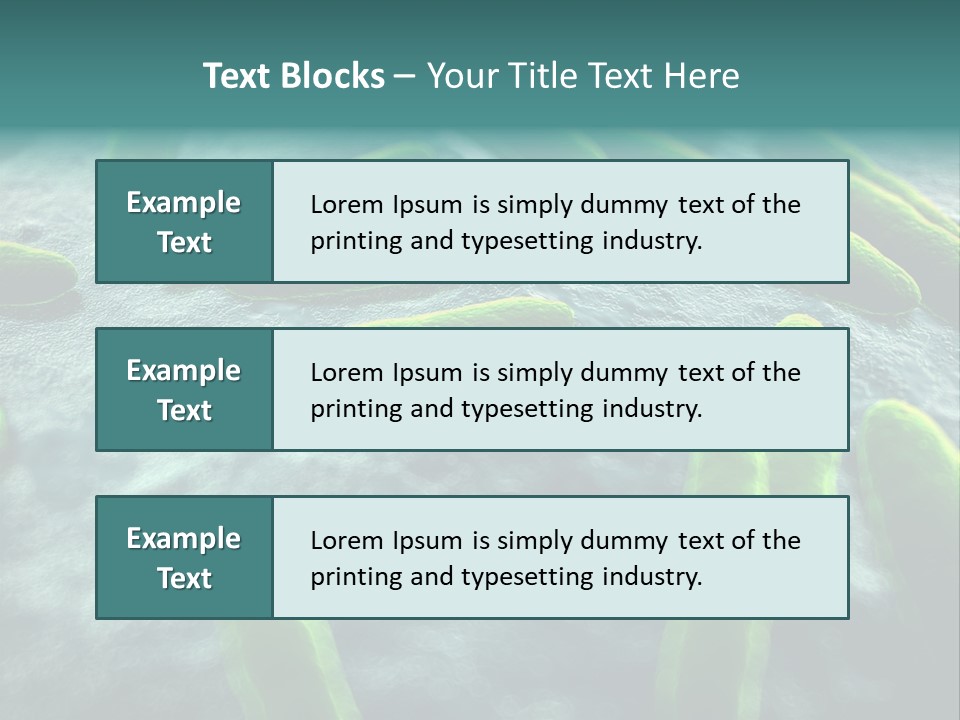 Genetics Ill Tiny PowerPoint Template