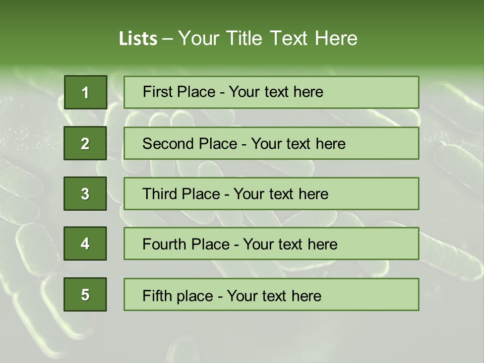 Abstract Sick Realistic PowerPoint Template
