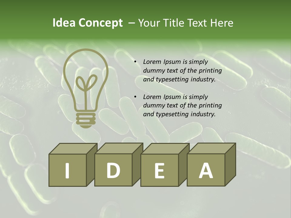 Abstract Sick Realistic PowerPoint Template