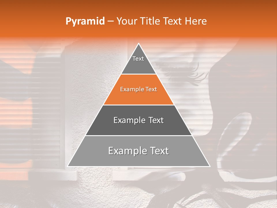Facade Window Face PowerPoint Template