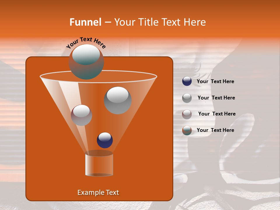 Facade Window Face PowerPoint Template
